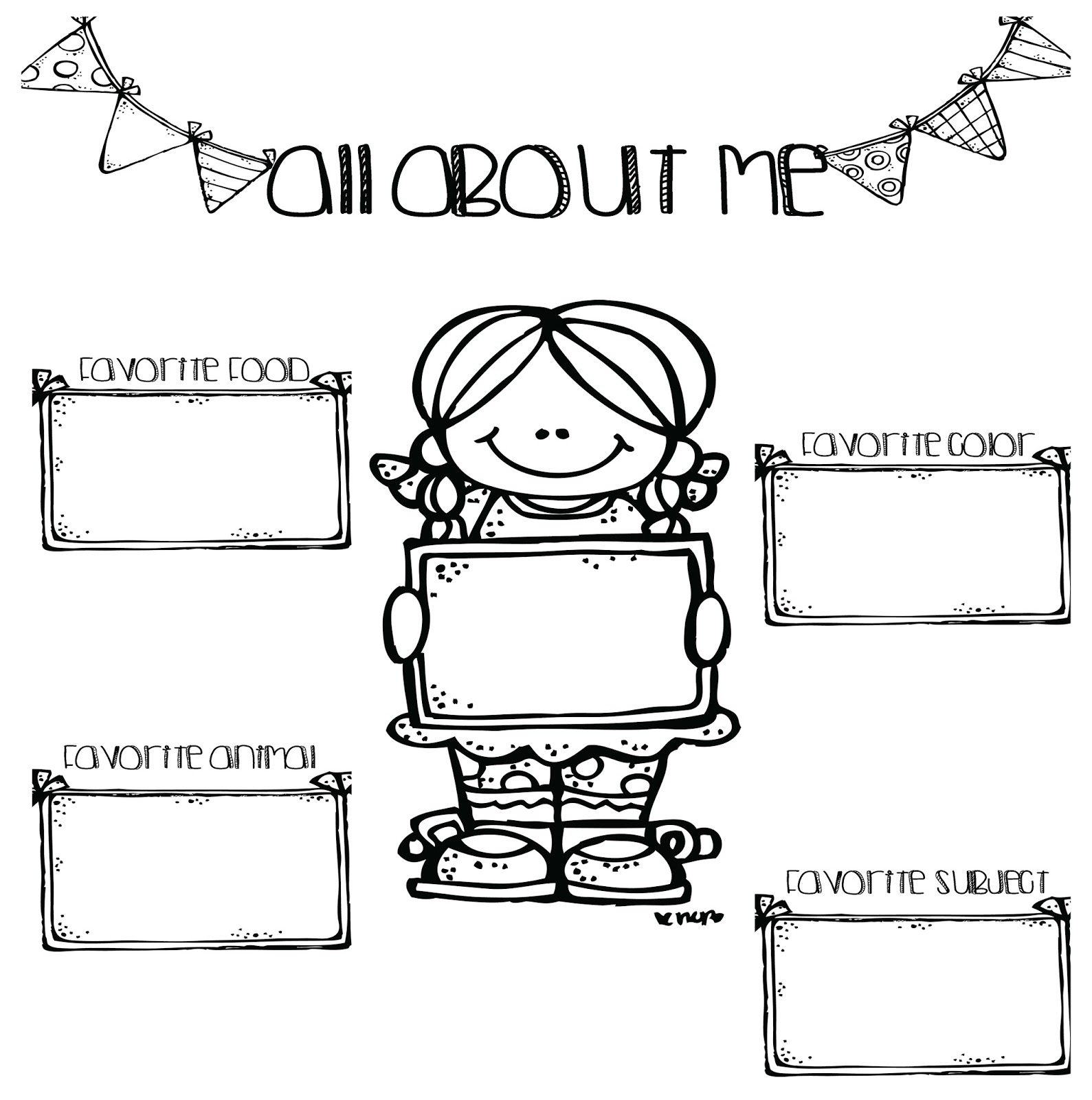 Free All About Me Worksheets